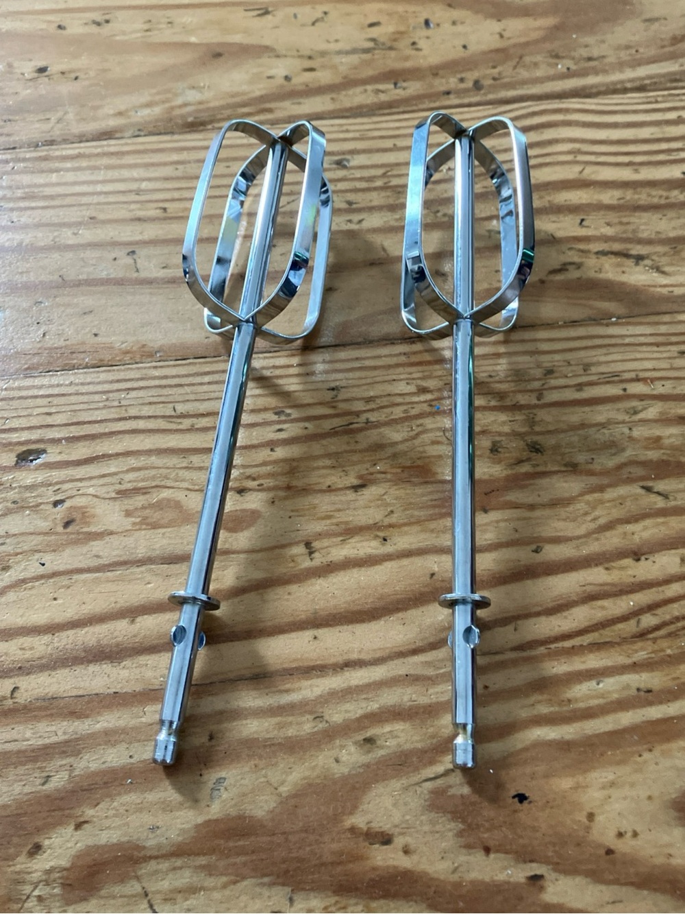 Replacement Hand Mixer Beaters For Handheld Mixer Stainless Steel 6.5” Long